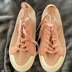 Tretorn Pink Mesh Women's Sneakers